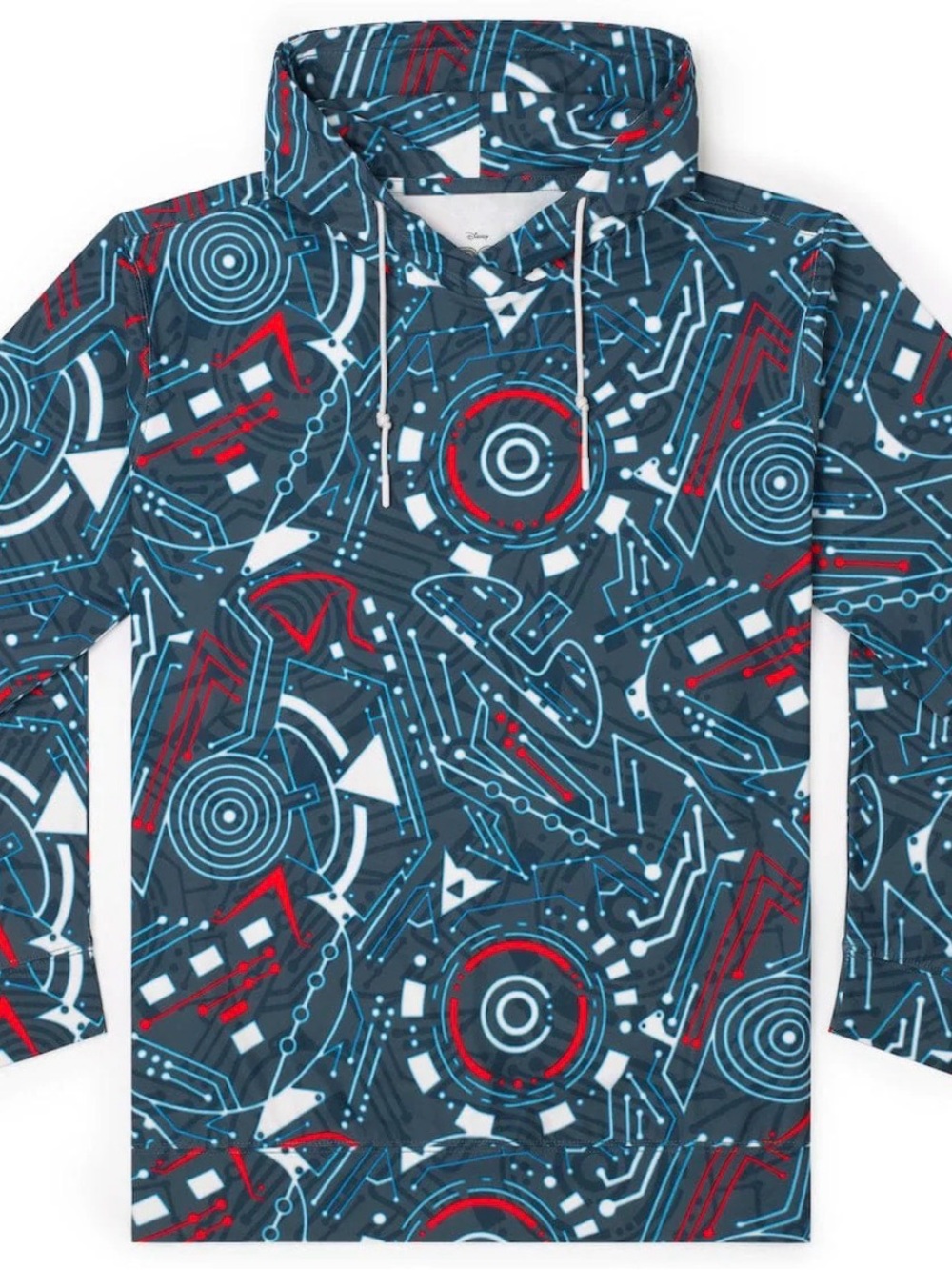 RSVLTS Disney's TRON "Greetings Programs" Hoodie Sz S NWT